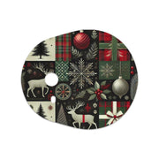 Peelz Reindeer Paper Sticker for the DEXCOM G7 and Stelo Transmitter Peelz/Stickers White Smoke 4-pack (Set of 4 Stickers)