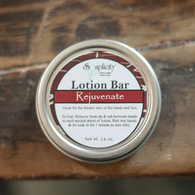 Soaplicity Rejuvenate Lotion Bar with Arnica Oil Lotion Bar Dim Gray Default Title