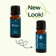 Plant Therapy Relax Essential Oil Blend Pre-Diluted Roll-On Essential Oil Seashell 10 mL
