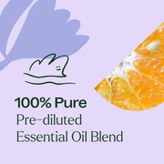 Plant Therapy Relax Essential Oil Blend Pre-Diluted Roll-On Essential Oil Lavender 10 mL