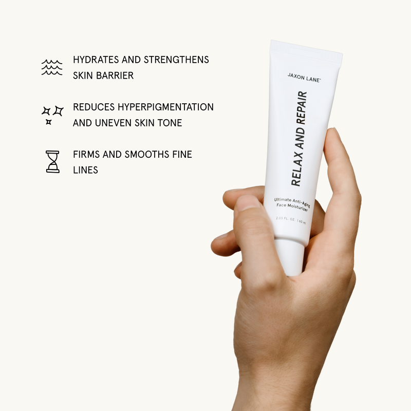 JAXON LANE Relax And Repair - Ultimate Anti Aging Moisturizer Face Moisturizer White Smoke