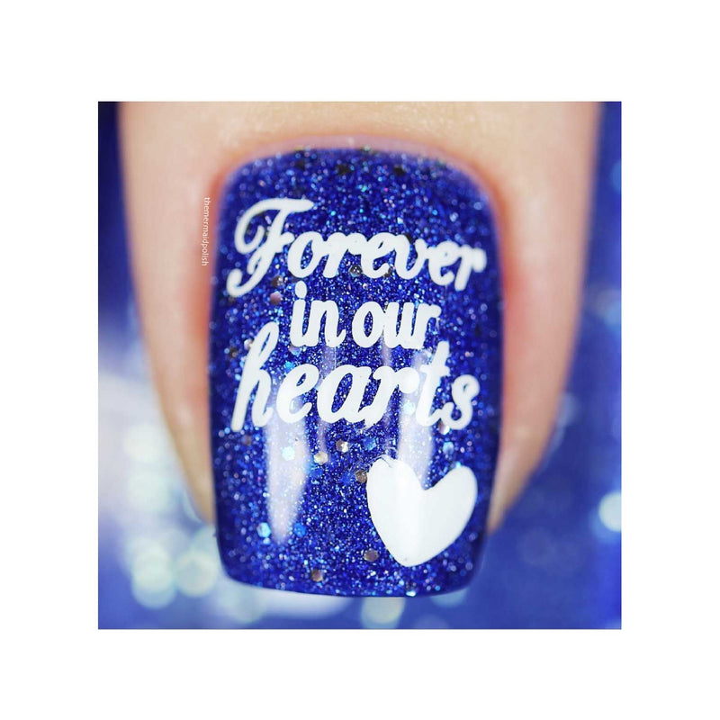 UberChic Beauty In Memory Of Stamping Plate Gray