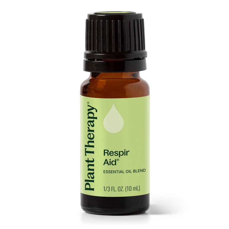 Plant Therapy Respir Aid Essential Oil Blend Essential Oil Black 10 mL