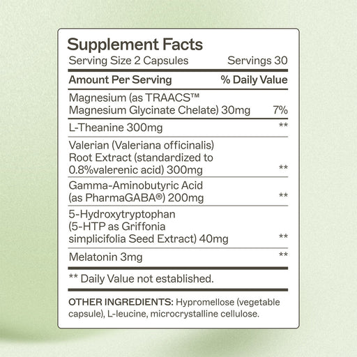 AMMD Rest and Restore with Melatonin Supplement White Smoke