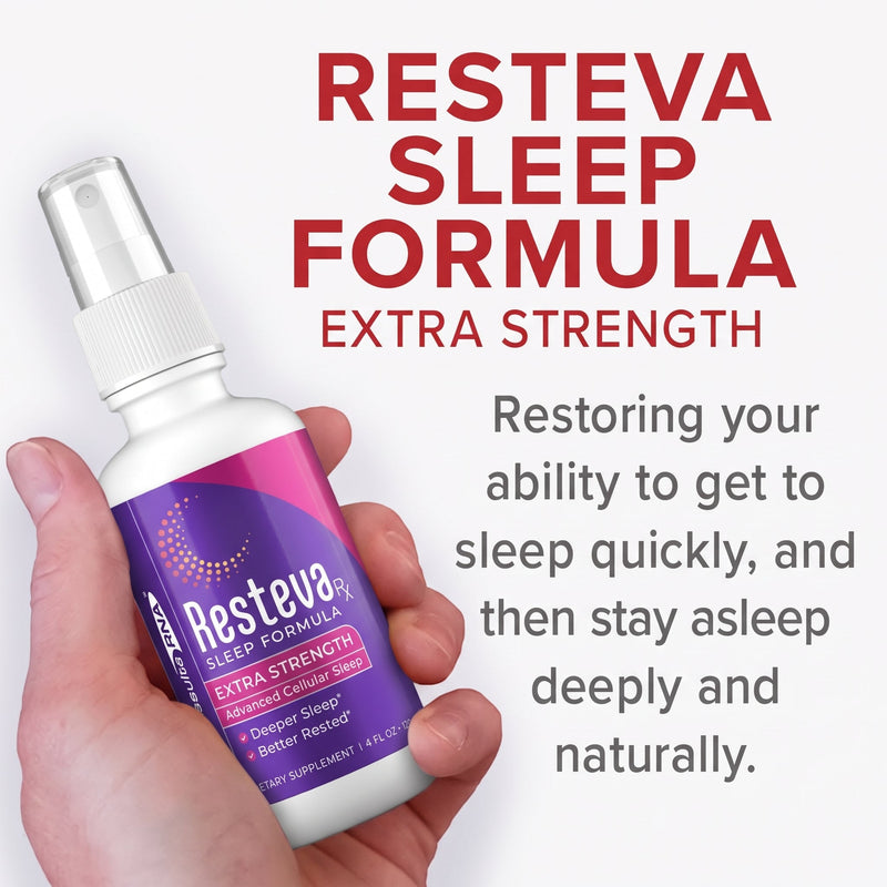 Results RNA Resteva Rx Sleep Formula Extra Strength White Smoke 2 oz (30 Day Supply),4 oz (60 Day Supply)