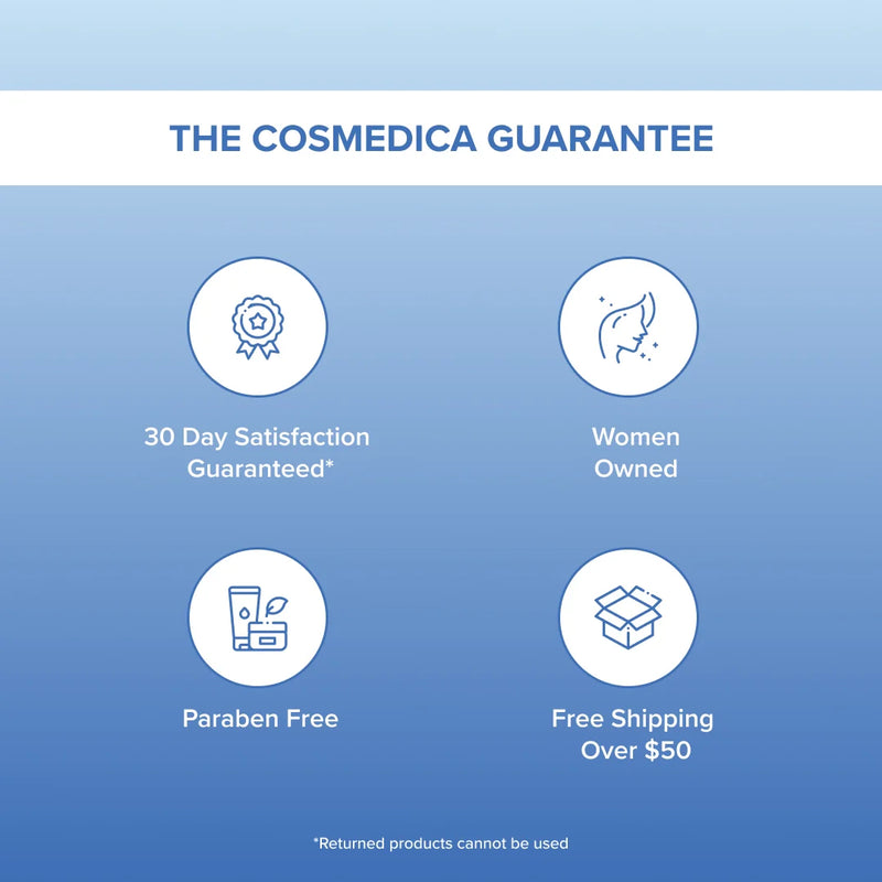 Cosmedica Skincare Restore Glow Serum Steel Blue
