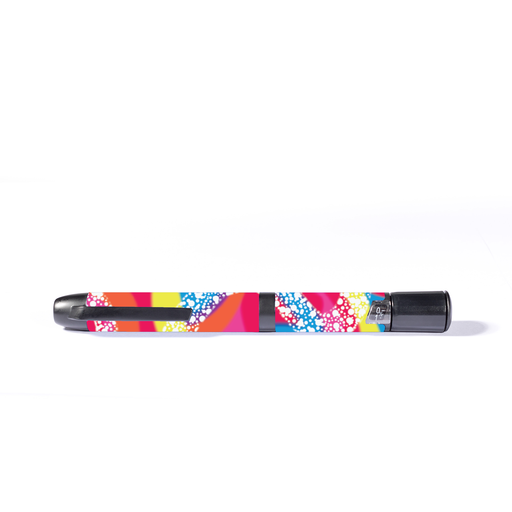 Peelz Retro Malibu InPen - Smart Insulin Pen Peelz/Stickers White Smoke