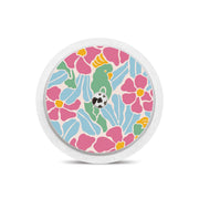 Peelz Retro Parrots Freestyle Libre 2 Peelz/Stickers White Smoke Receiver + Sensor,Sensor Only