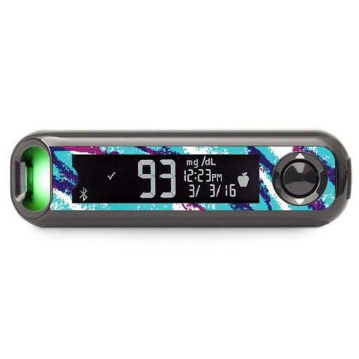 Peelz Retro Quench Bayer Contour© Next One Glucometer Peelz/Stickers Black