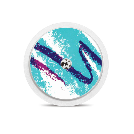 Peelz Retro Quench Freestyle Libre 2 Peelz/Stickers White Smoke Sensor Only