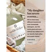 Rustic Strength Laundry Detergent | Mama + Baby Safe Laundry Detergent Gray 24 oz Glass,Half Gallon Plastic,Half Gallon Glass,Gallon Plastic,Gallon Glass,5 Gallon Eco Jug with Spout,5 Gallon Eco Jug with Pump