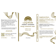 Altar Native (PRE-ORDER) Long Rhode ⟡ Rhodiola + Schisandra Adaptogen Drops Tincture White Smoke Dropper,Pump