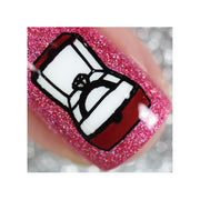 UberChic Beauty Elements of Love Stamping Plate Gray