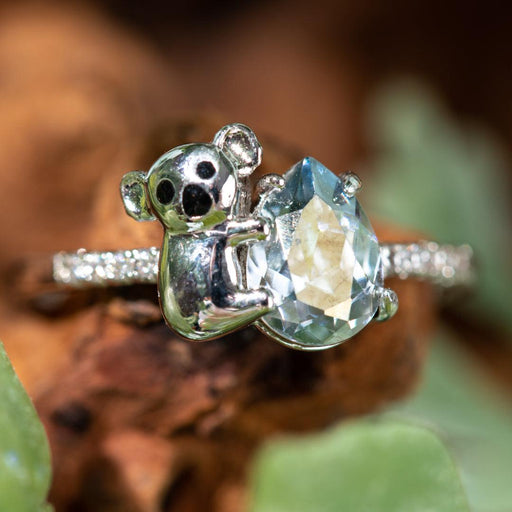 Fragrant Jewels Koala-ty Time - Jewel Candle Jewel Candle Black Ring / 5,Ring / 6,Ring / 7,Ring / 8,Ring / 9,Ring / 10