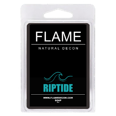 FLAME Natural Decon Soap Black Riptide / 5 oz Bar