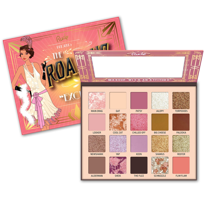 Rude Cosmetics The Roaring 20's Eyeshadow Palette - Excessive Eye Shadow Tan Excessive
