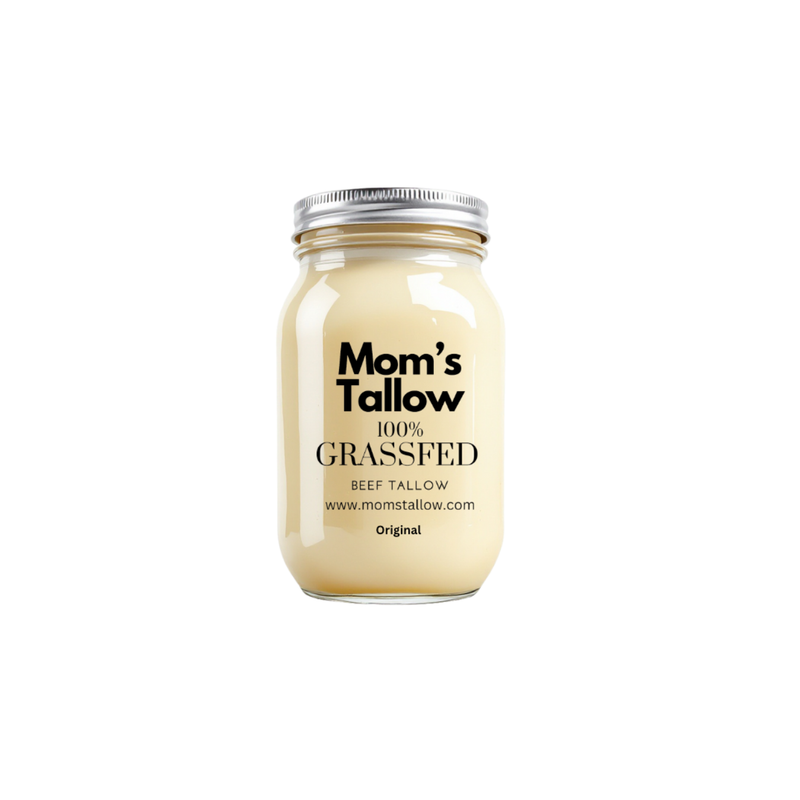 Mom’s Tallow Grass-Fed Beef Tallow White Smoke Italian Black Truffle / 16 oz,Italian Black Truffle / 32 oz,Italian Black Truffle / One Gallon- 8.5 pounds,Roasted Garlic / 16 oz,Roasted Garlic / 32 oz,Roasted Garlic / One Gallon- 8.5 pounds,Original / 16 oz,Original / 32 oz,Original / One Gallon- 8.5 p