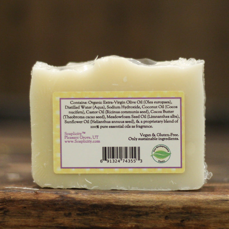 Soaplicity Rock-a-Bye Baby Bastille Soap Bar Soap Bar Tan