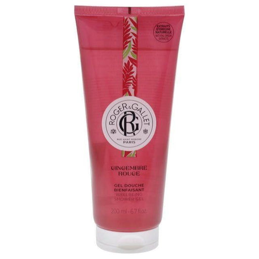 Roger & Gallet Roger & Gallet Gingembre Rouge Shower Gel 6.7 oz Shower Gel Maroon