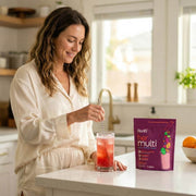 Root'd Advanced Daily Nutrition - Formulated for Her Multivitamin Gray 15 Pack,30 Pack,60 Pack,90 Pack,His & Her Bundle-30 Hers + 30 His