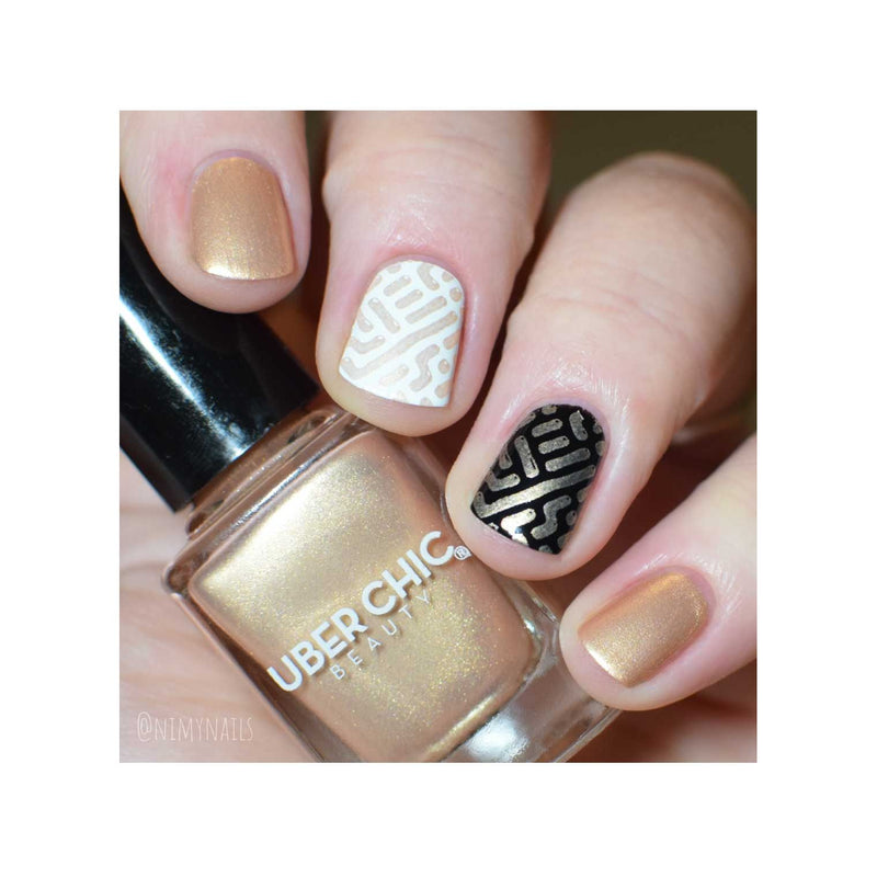 UberChic Beauty Rose Quartz - Stamping Polish Stamping Polish Gray
