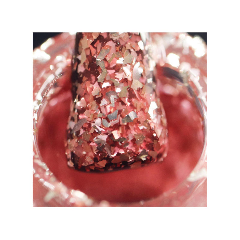 UberChic Beauty Rosé The Day Away - Nail Polish Regular Polish Maroon