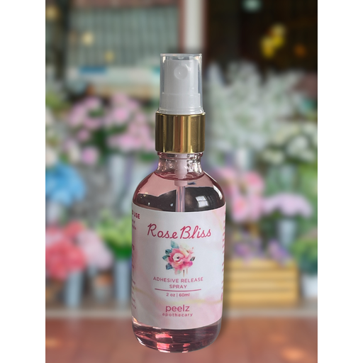 Peelz Rose Bliss Adhesive Release Spray - Limited Edition Body Sprays and mists Black