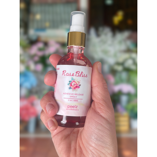 Peelz Rose Bliss Adhesive Release Spray - Limited Edition Body Sprays and mists Black