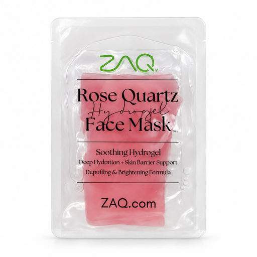 ZAQ Skin & Body Rose Quartz Luxurious Hydrogel Face Mask Face Mask Lavender 1 Pk (1 Single-use treatments)