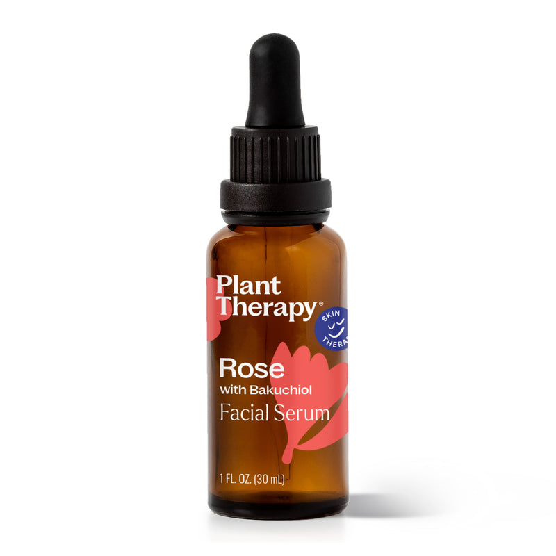 Plant Therapy Rose with Bakuchiol Facial Serum Hair & Skin Care White Smoke 1 oz
