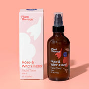 Plant Therapy Rose & Witch Hazel Facial Toner Hair & Skin Care Light Salmon 4 oz