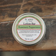 Soaplicity Rosemary Peppermint Lotion Bar Lotion Bar Dark Olive Green Default Title