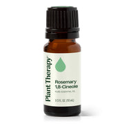 Plant Therapy Rosemary 1,8-Cineole Essential Oil Essential Oil White Smoke 10mL