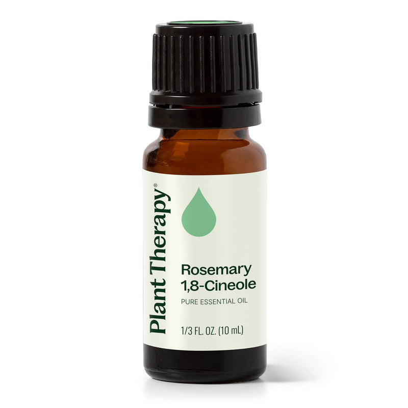 Plant Therapy Rosemary 1,8-Cineole Essential Oil Essential Oil White Smoke 10mL