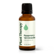 Plant Therapy Rosemary 1,8-Cineole Essential Oil Essential Oil White Smoke 10mL,30 mL,100 mL