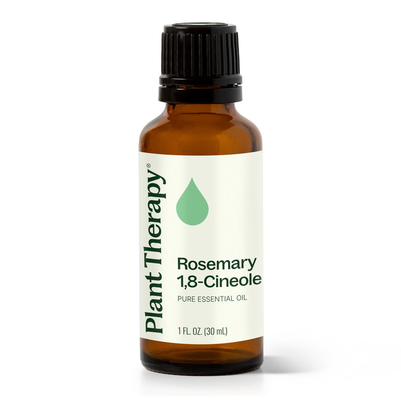 Plant Therapy Rosemary 1,8-Cineole Essential Oil Essential Oil White Smoke 10mL,30 mL,100 mL