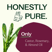Plant Therapy Rosemary & Castor Hair Oil Hair & Skin Care Dark Slate Gray 4 oz
