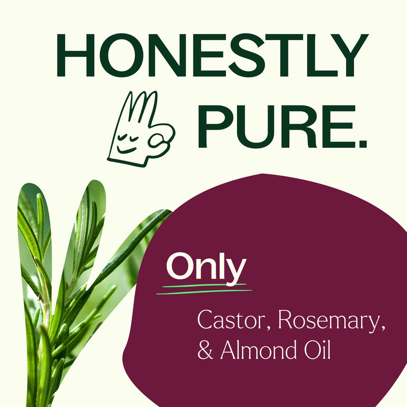 Plant Therapy Rosemary & Castor Hair Oil Hair & Skin Care Dark Slate Gray 4 oz