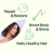 Plant Therapy Rosemary & Rice Water Daily Hair Growth Spray Hair & Skin Care Seashell 4 oz