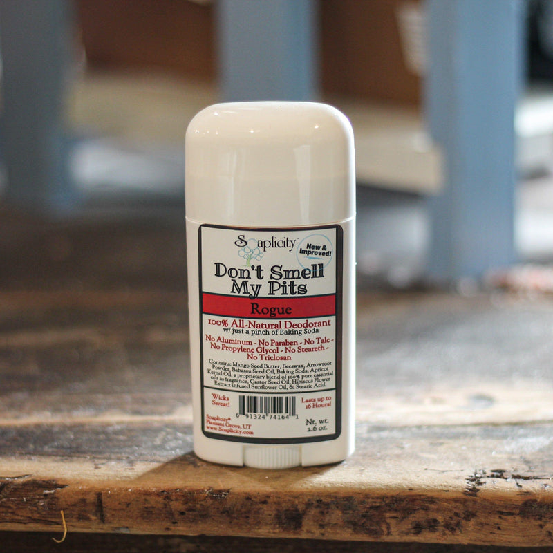 Soaplicity Don't Smell My Pits Natural Deodorant - Rogue Deodorants Dim Gray