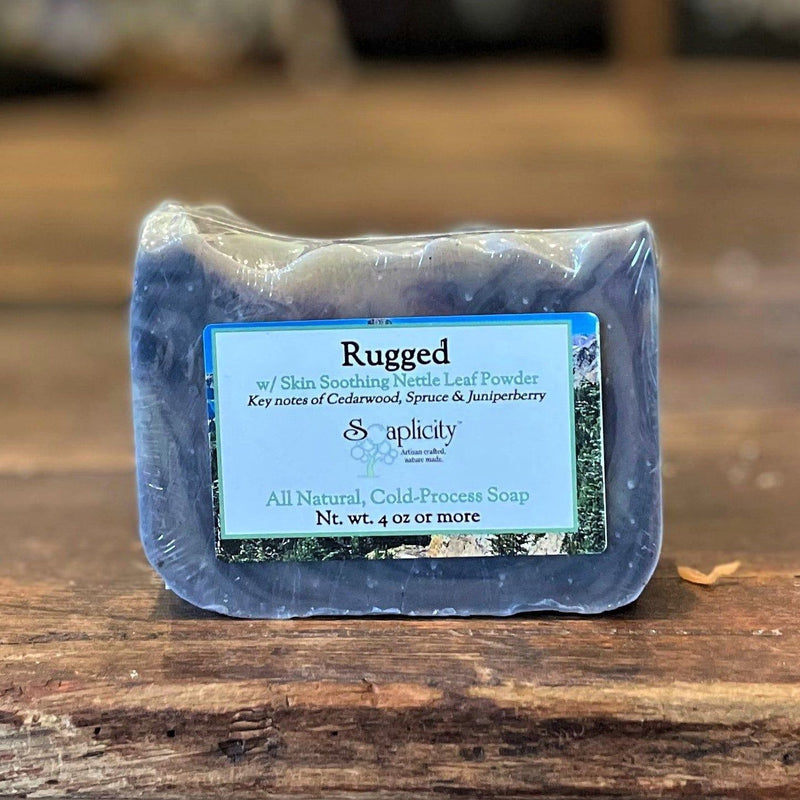 Soaplicity Rugged Soap Bar Soap Bar Dim Gray