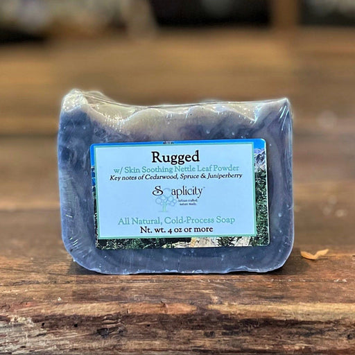 Soaplicity Rugged Soap Bar Soap Bar Dim Gray
