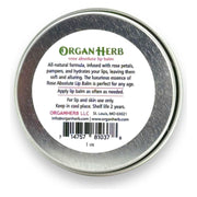 OrganHerb OrganHerb Organic Rose Absolute Lip Balm 1 oz – Luxurious Hydration with Pure Rose Essence Organic Lip Balms Light Gray