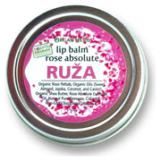 OrganHerb OrganHerb Organic Rose Absolute Lip Balm 1 oz – Luxurious Hydration with Pure Rose Essence Organic Lip Balms Light Gray