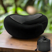 SmartPursue™ Travel pillows for airplanes Travel Pillows Black Black