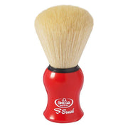 Omega Omega Brush Synthetic Fiber Shaving Brush #10065 (Assorted Colors) Shaving Brush Firebrick