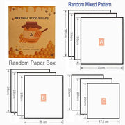 SmartPursue™ Eco-Friendly Reusable Food Wraps beeswax food wraps White Smoke 1 Set 3 sizes No.012,1 Set 3 sizes No.011,1 Set 3 sizes No.010,1 Set 3 sizes No.009,1 Set 3 sizes No.008,1 Set 3 sizes No.007,1 Set 3 sizes No.006,1 Set 3 sizes No.005,1 Set 3 sizes No.004,1 Set 3 sizes No.003,1 Set 3 sizes No.002,1 Set 3 sizes No.001,1 S