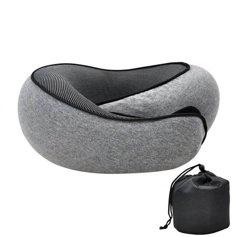 SmartPursue™ Travel neck pillow sleeping pillow Neck Pillows White Smoke Light Gray,Gray,Black,Pink,Navy Blue