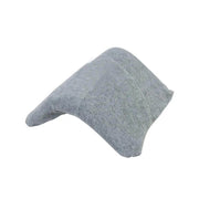 SmartPursue™ Memory Foam Travel Pillow for Sleeping Neck Pillows White Smoke Light Gray 1.0