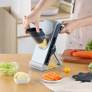 SmartPursue™ 15-in-1 Vegetable Chopper and Slicer Kitchen Slicers Gray As shown BLUE,As shown Gray,Grey,Red,Green,Peacock Blue